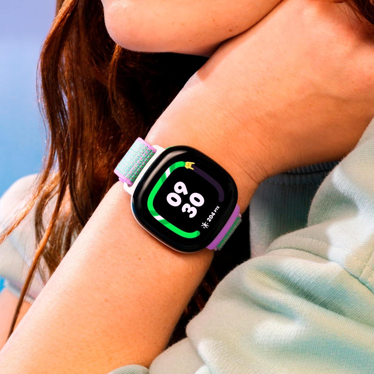 image:imageFitbit Google Ace LTE Kids Smartwatch with Call Message GPS and ActivityBased Games Ace Pass Data Plan Required Spicy MoovinSpicy Moovin
