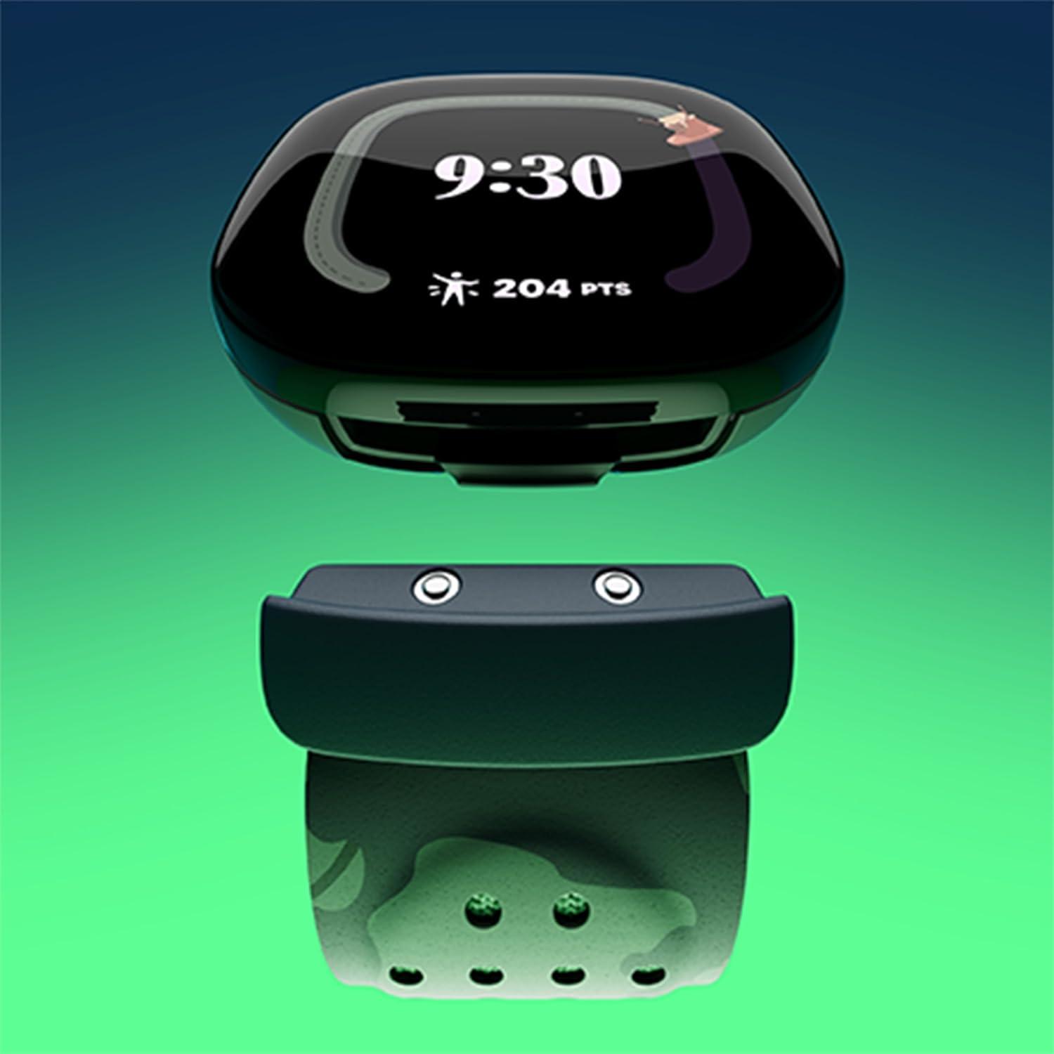 image:imageGoogle Fitbit Ace LTE Band Kids Smartwatch Band Water Resistant One Size Fits All Camp NightmareCamp Nightmare