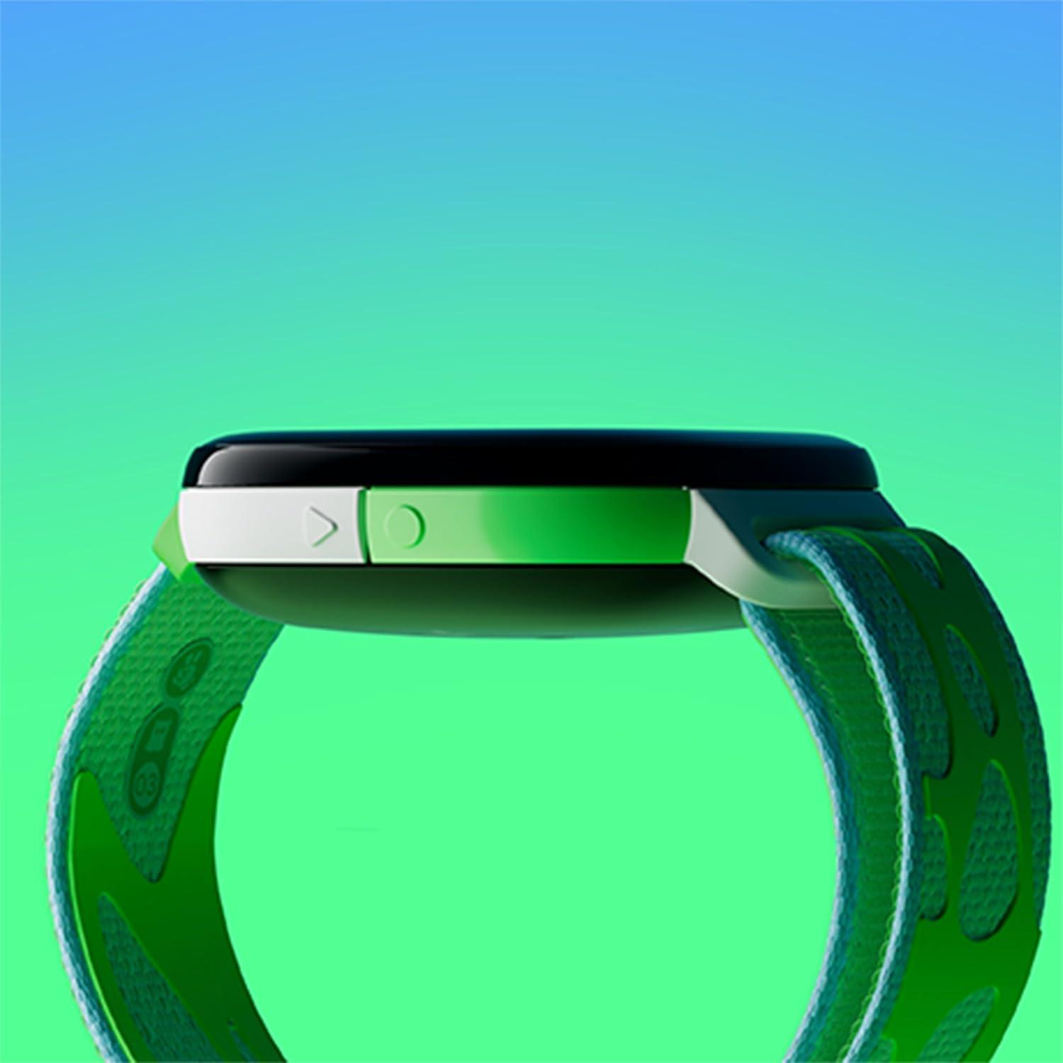 image:imageGoogle Fitbit Ace LTE Band Kids Smartwatch Band Water Resistant One Size Fits All Camp NightmareSpooky Pugs