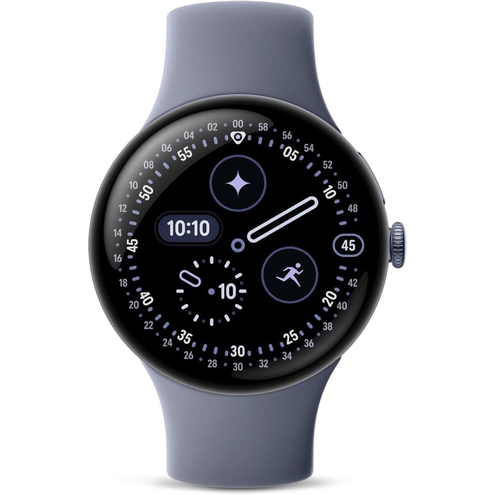 image:imageGoogle Pixel Watch 4 41mm  Android Smartwatch with Heart Rate and Sleep Tracking  30Hour Battery  Fitness Tracking  Google AI  Champagne Gold Aluminum Case  Lemongrass Active Band  LTEMoonstone Band with Satin Moonstone Case