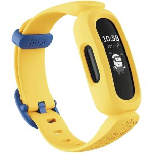 Fitbit Ace 3 Activity-Tracker for Kids 6+ One Size, Black/Racer Red(Yellow)