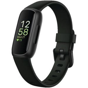 Fitbit Inspire 3 Health &-Fitness-Tracker with Stress Management, Workout Intensity, Sleep Tracking, 24/7 Heart Rate and more, Midnight Zen/Black One Size (S & L Bands Included)(Black/Midnight Zen)