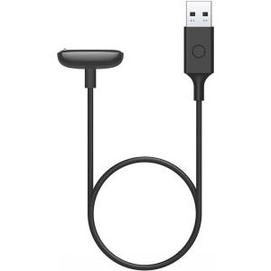 Fitbit Luxe & Charge 5 and Retail Charging Cable, Official Product, Black, Smartphone(One Size)