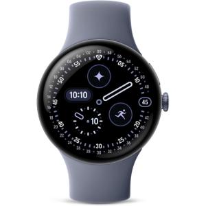 Google Pixel Watch 4 (41mm) – Android Smartwatch with Heart Rate and Sleep Tracking – 30-Hour Battery – Fitness Tracking – Google AI – Champagne Gold Aluminum Case – Lemongrass Active Band – LTE(Moonstone Band with Satin Moonstone Case)