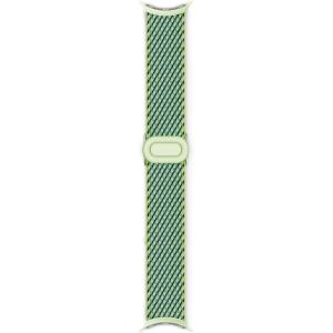 Google Pixel Watch Woven Band – Coral One Size(Lemongrass)
