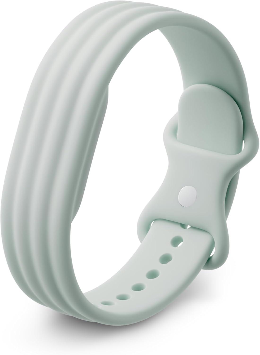 image:imageGoogle Fitbit Air Active Band WorkoutFriendly Silicone Band Only Compatible with Fitbit Air Berry SmallFog