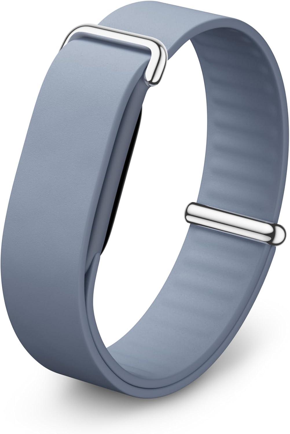image:imageGoogle Fitbit Air Active Band WorkoutFriendly Silicone Band Only Compatible with Fitbit Air Berry SmallMoonstone